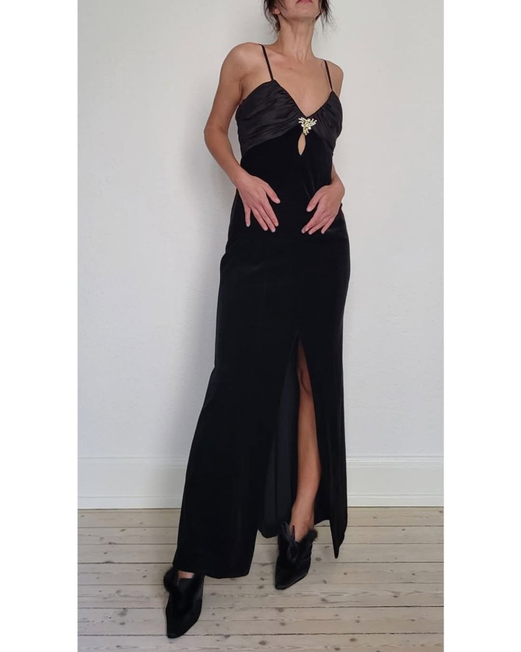 Corsage velour