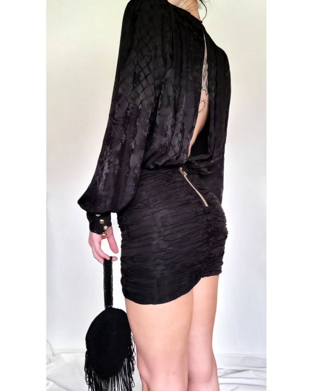 Chic silk mini