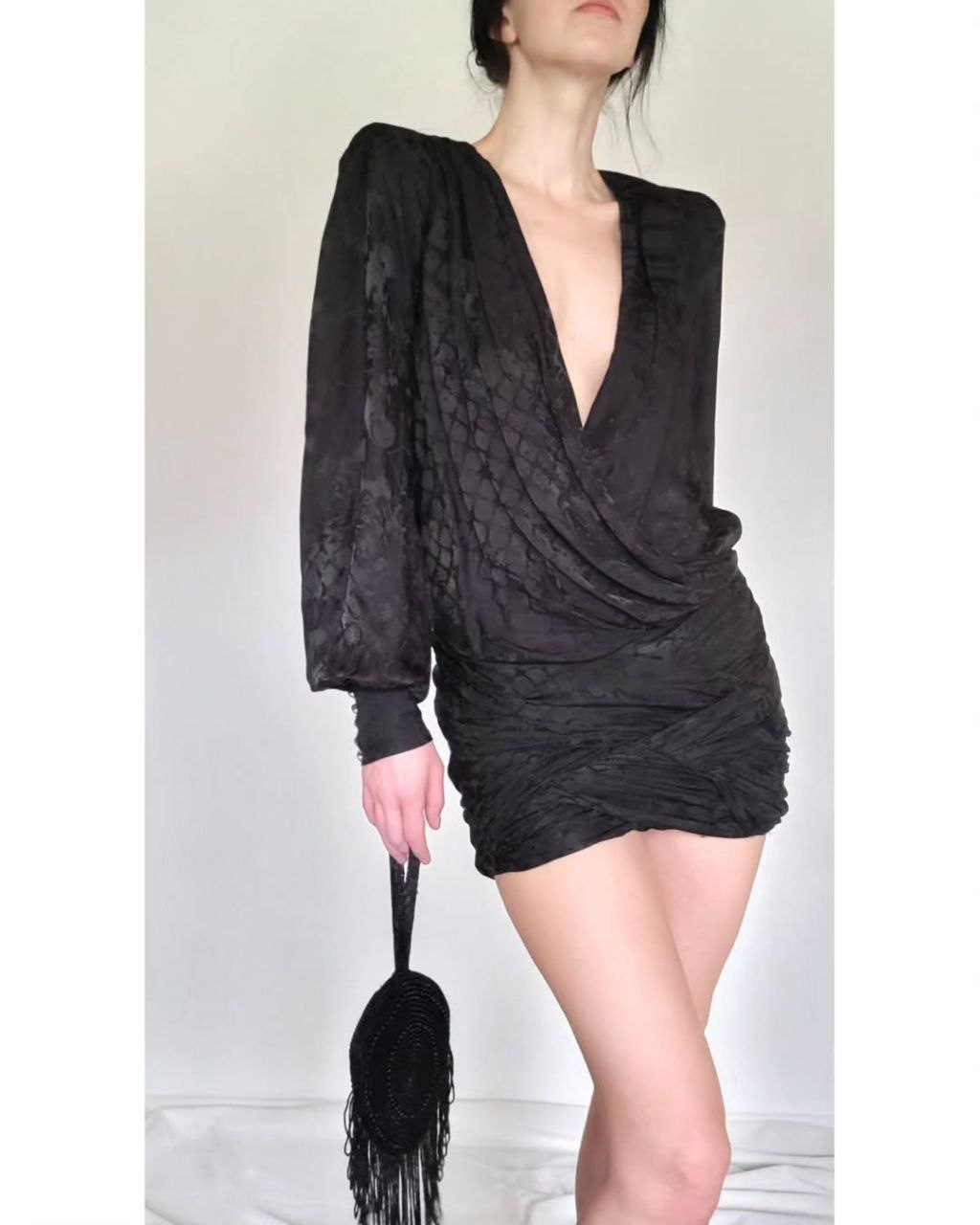 Chic silk mini
