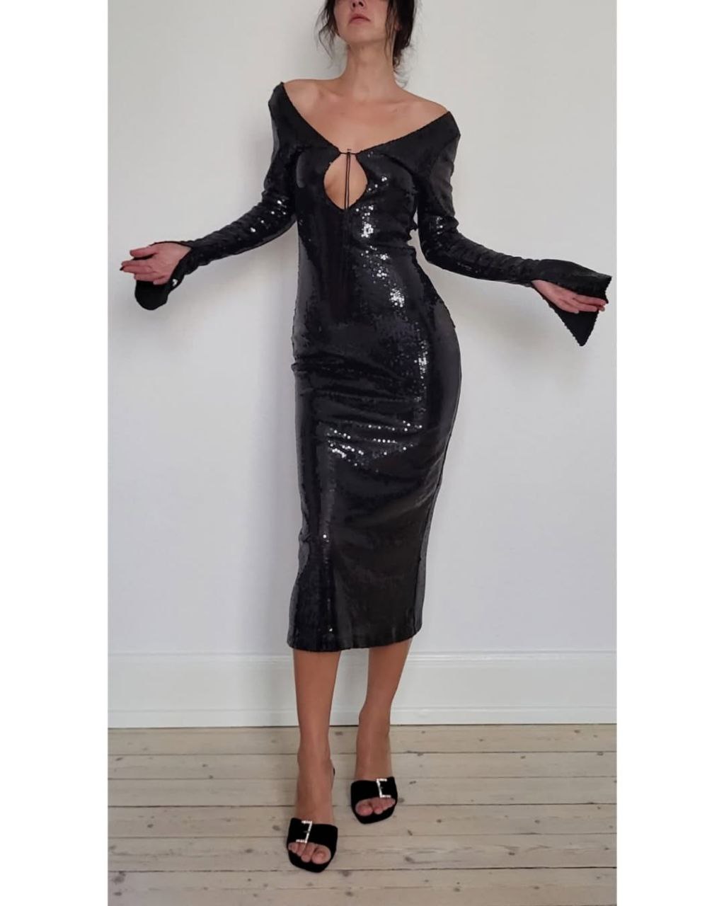 Sequins maxi