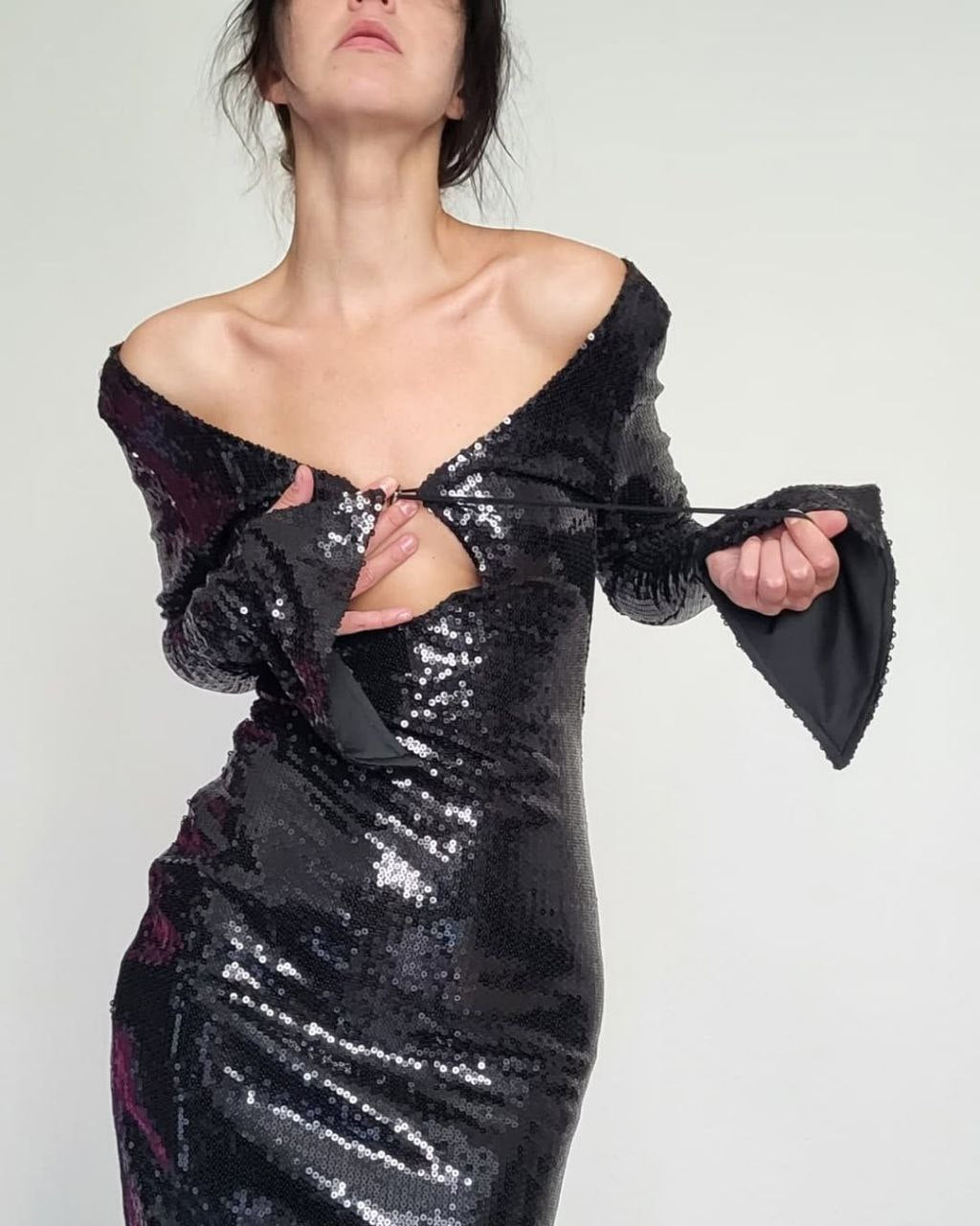 Sequins maxi