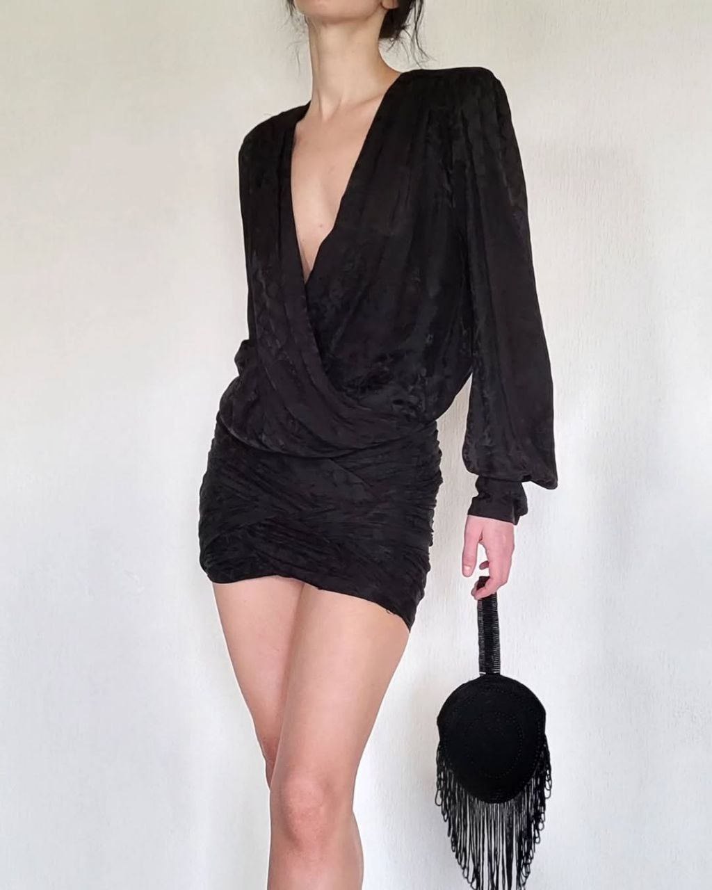 Chic silk mini