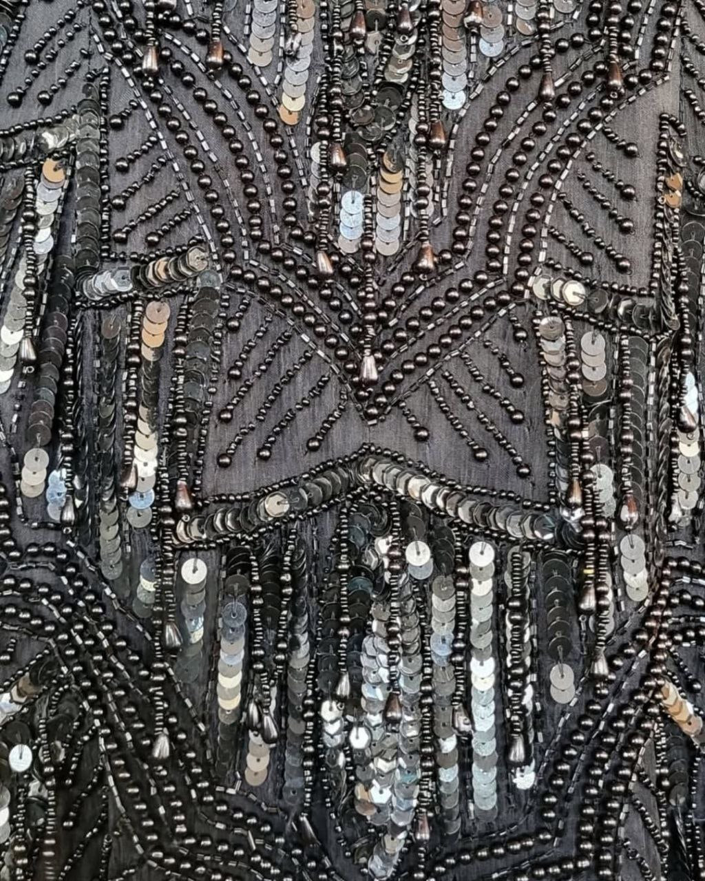 Art Deco silk