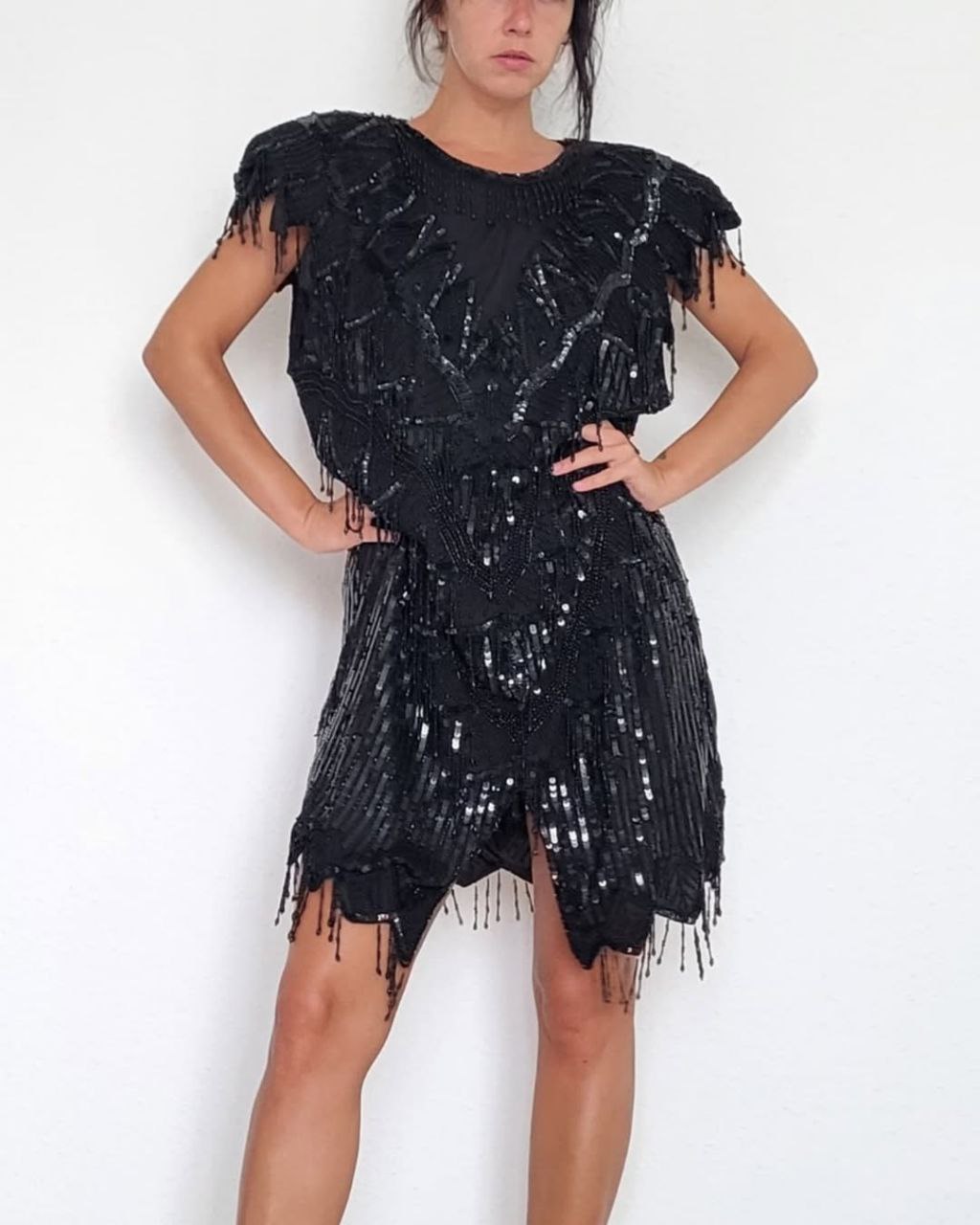 Art Deco silk