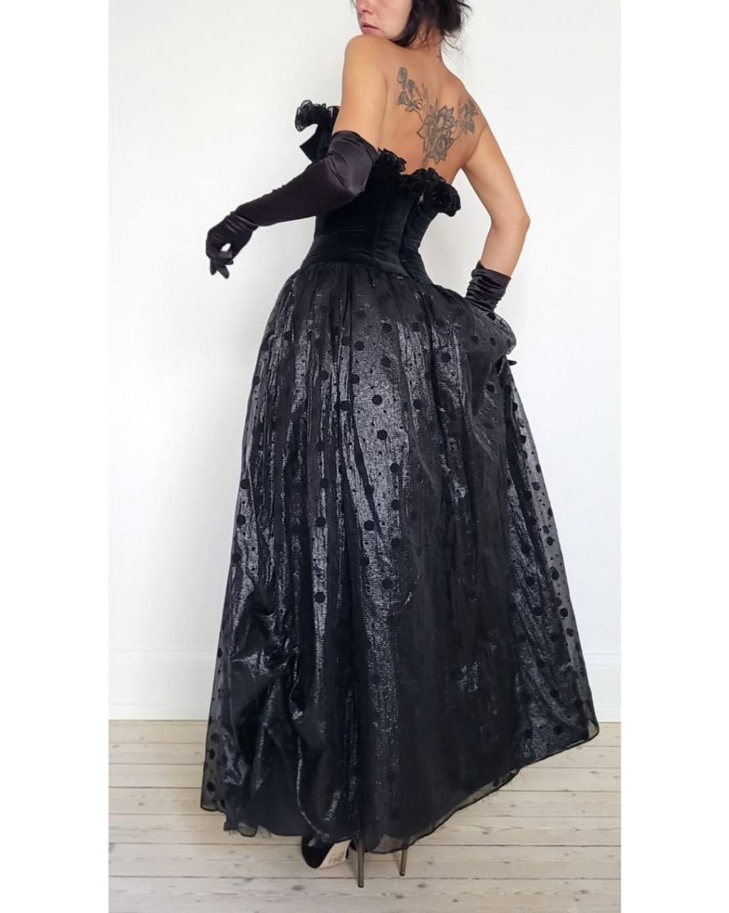 80s corsage dress