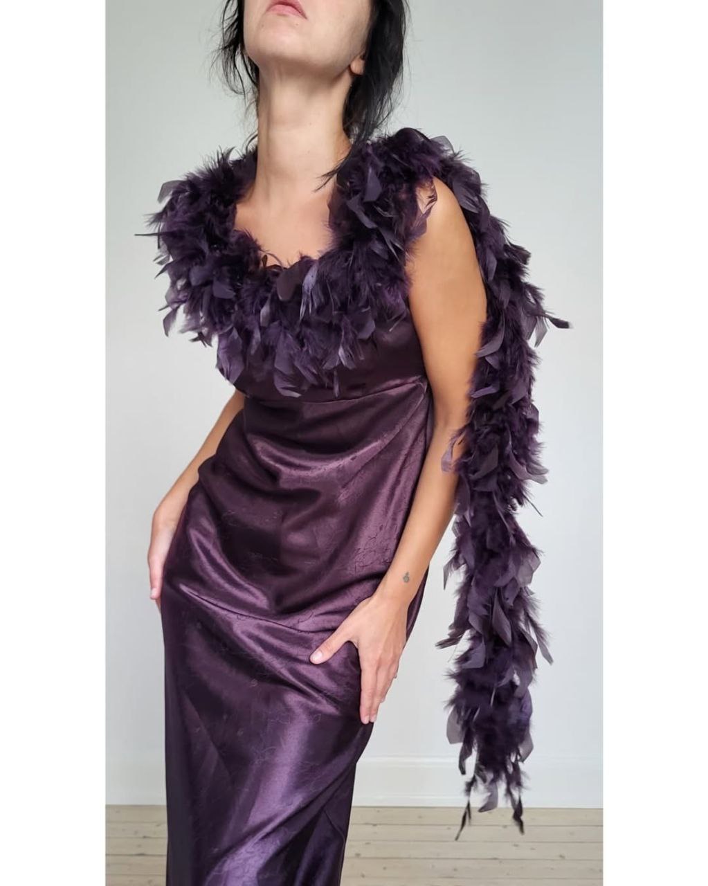 Purple boa