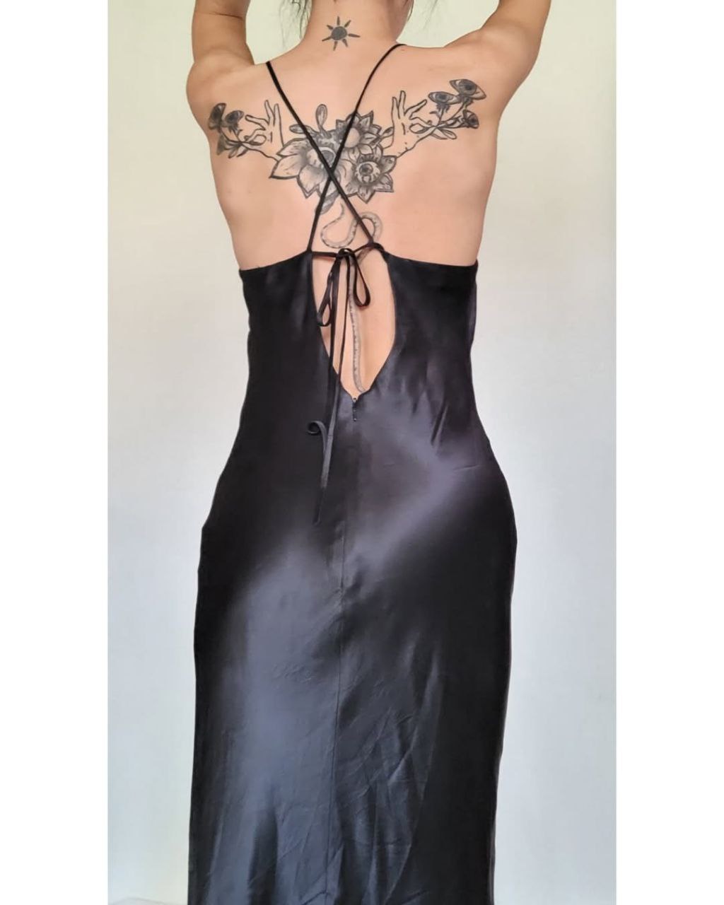 90s silk maxi