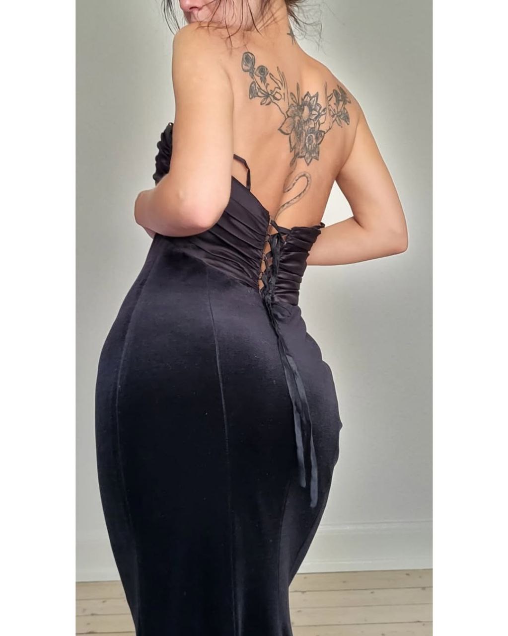 Corsage velour
