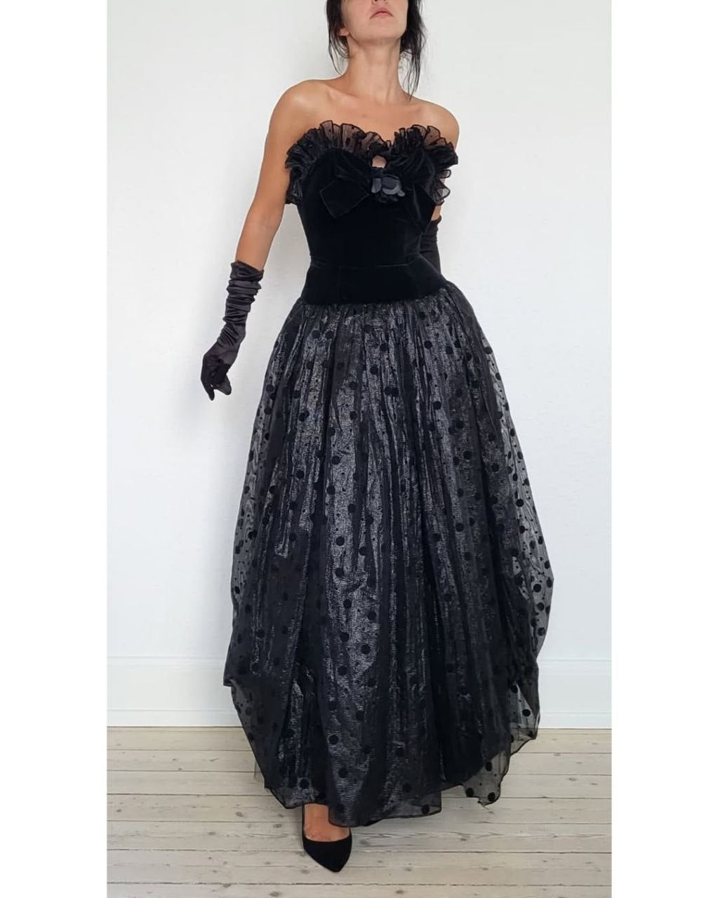 80s corsage dress