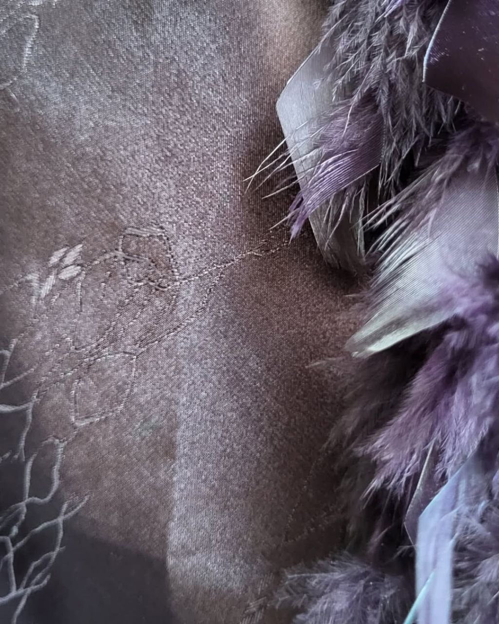 Purple boa