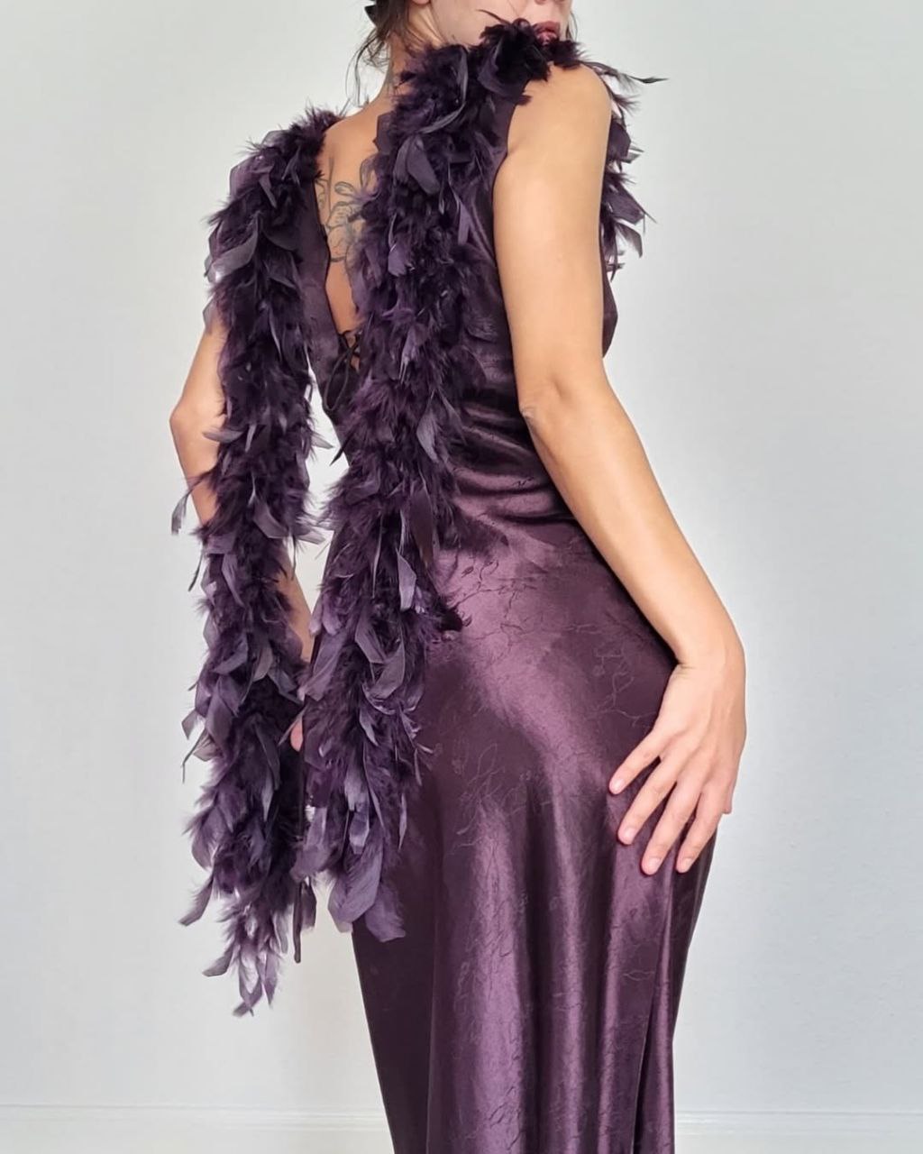 Purple boa