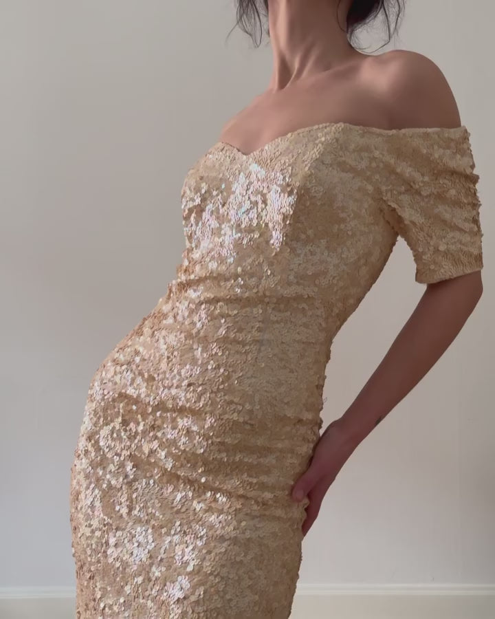 Sequins snake skin