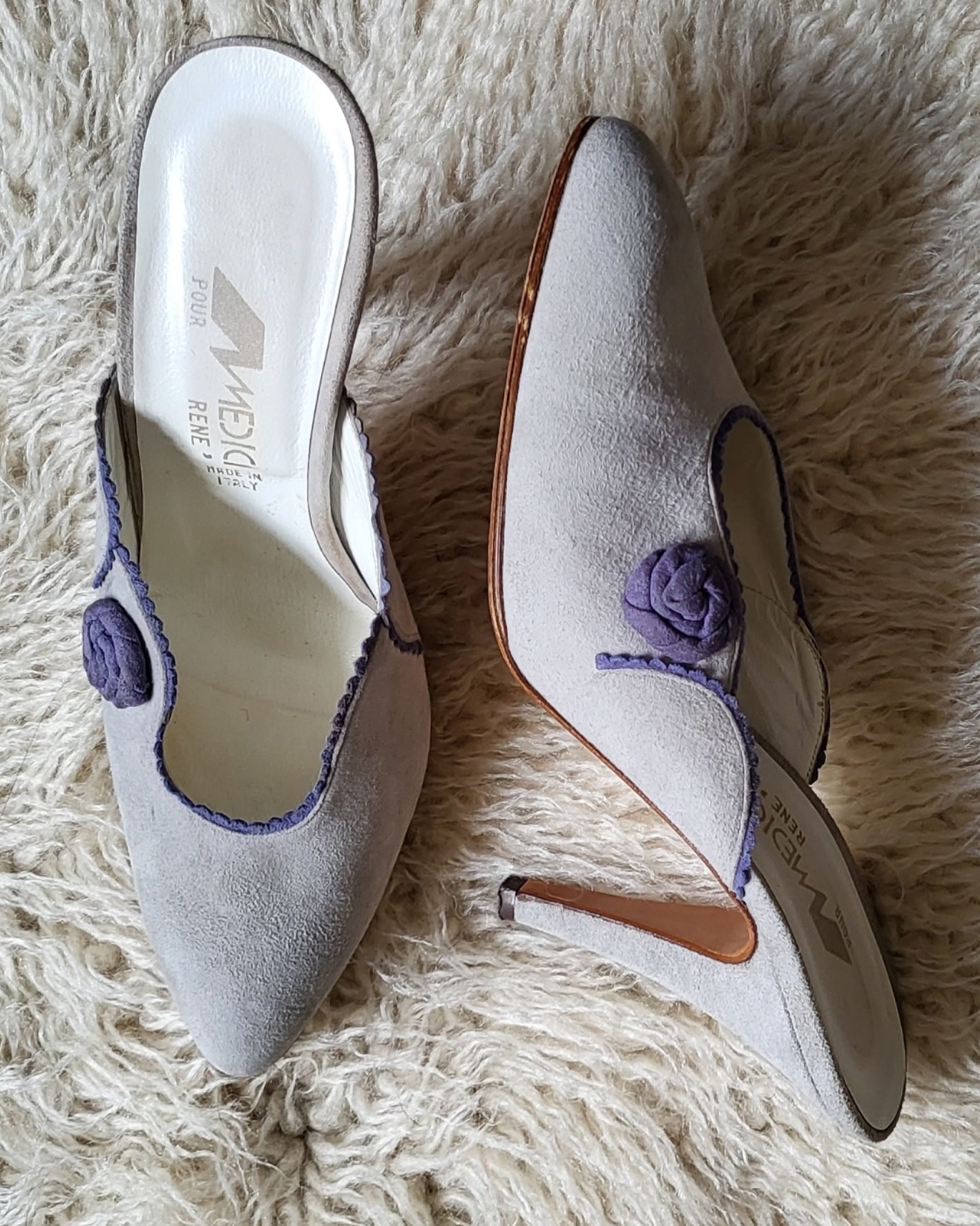 Monroe mules. Size 39.5