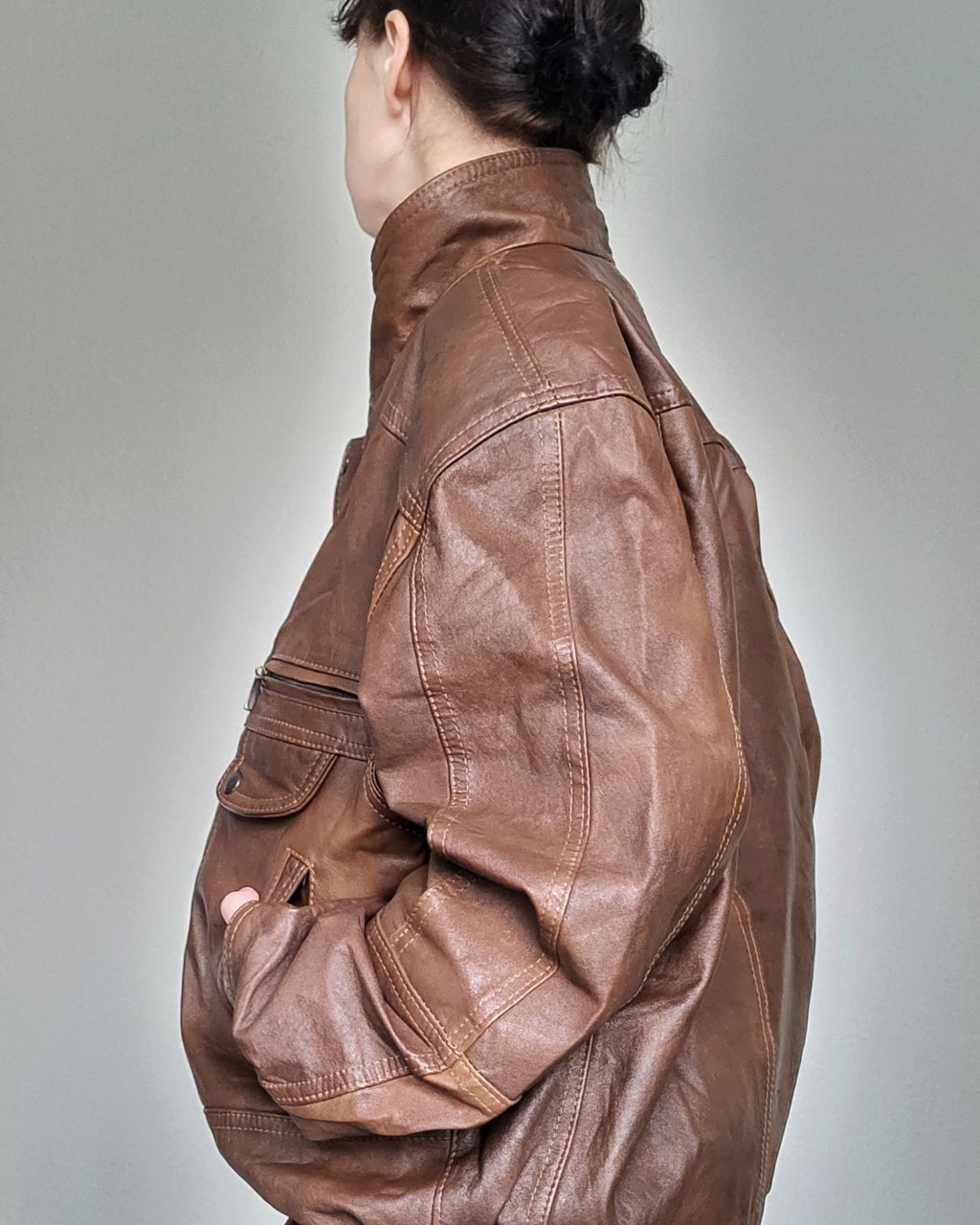Vintage leather jacket