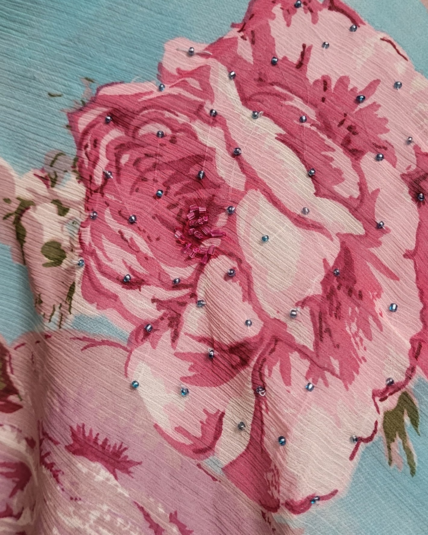 Floral blue