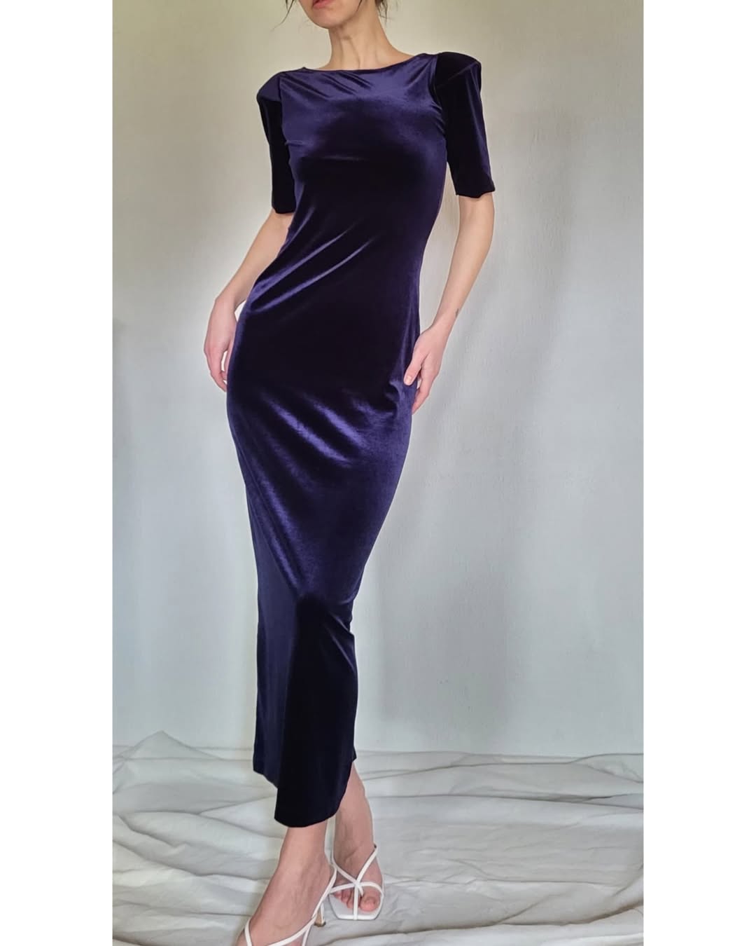 Blue velour