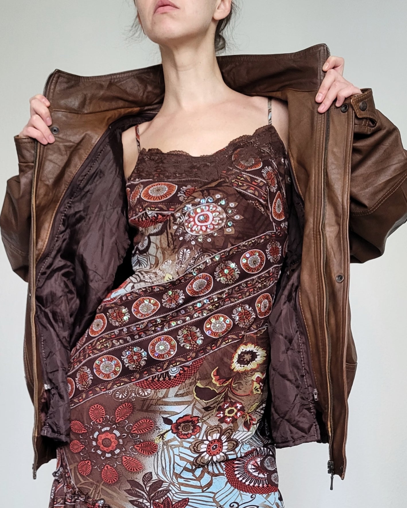 Vintage leather jacket