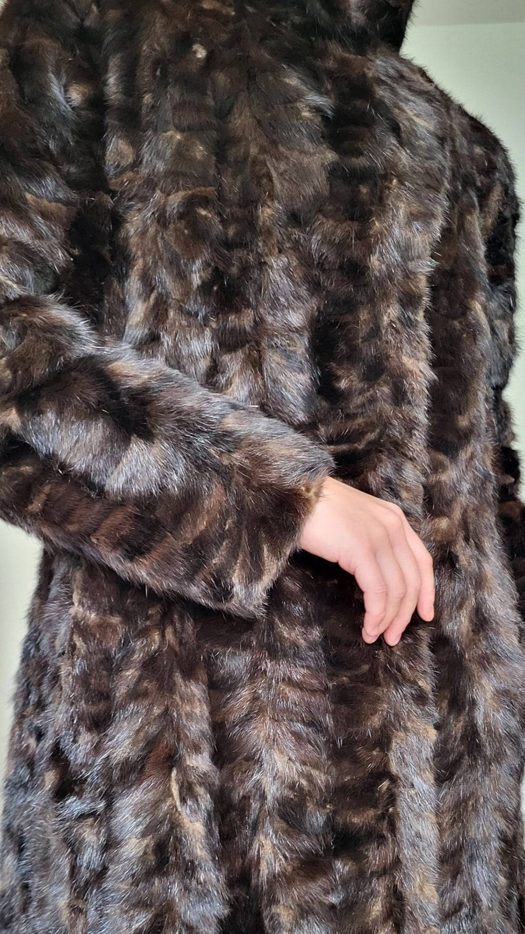 High collar fur