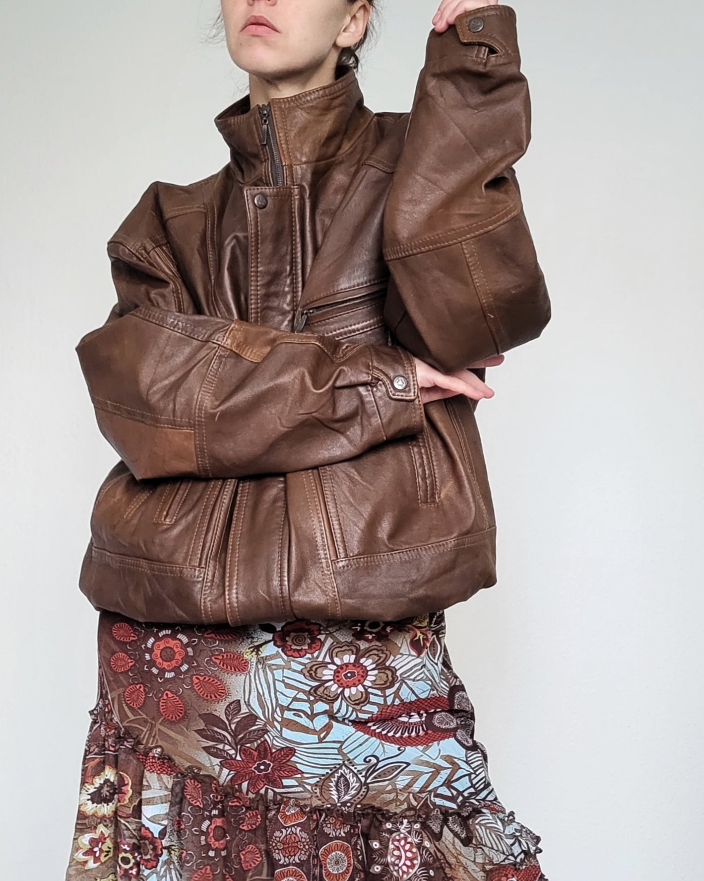 Vintage leather jacket