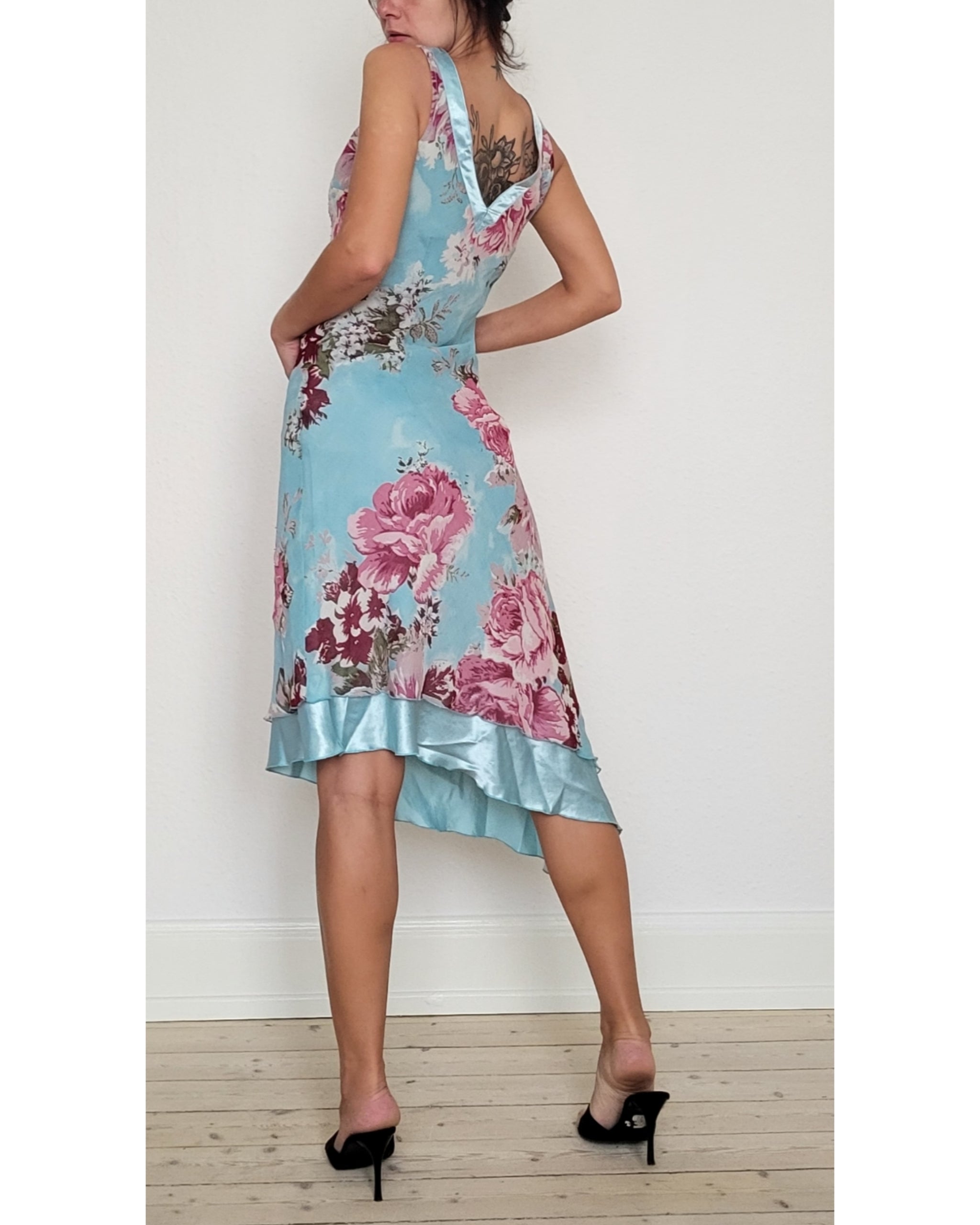 Floral blue