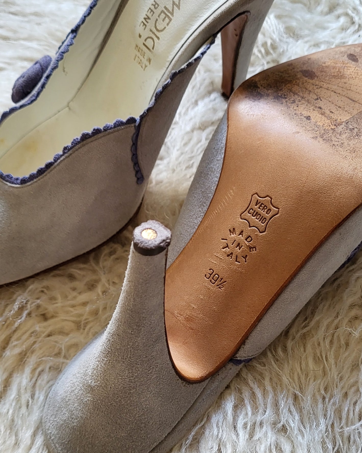 Monroe mules. Size 39.5