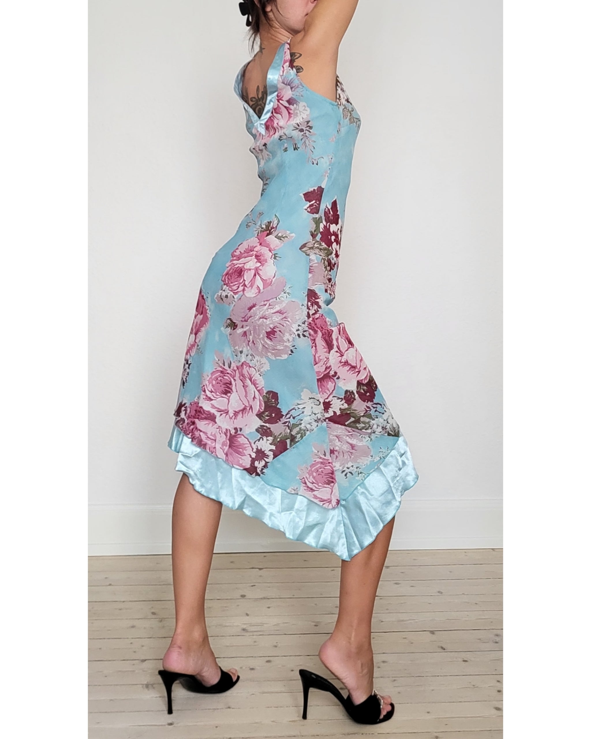 Floral blue