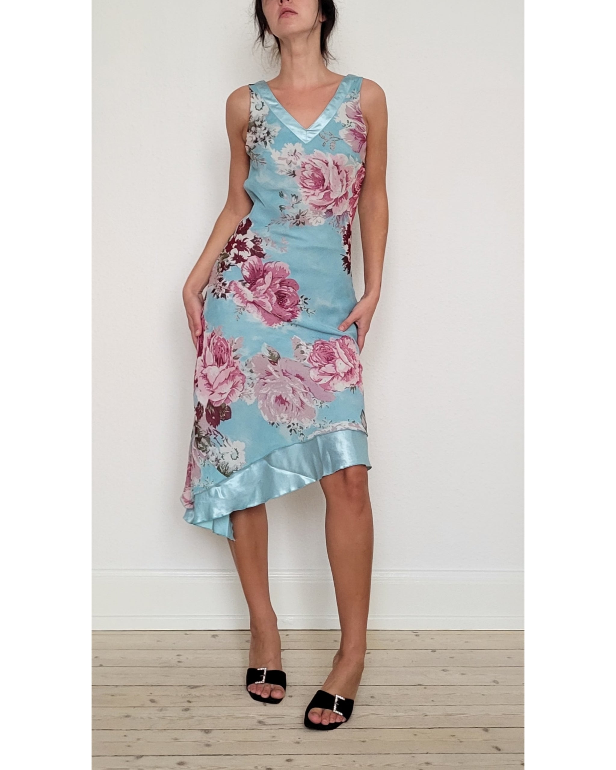 Floral blue